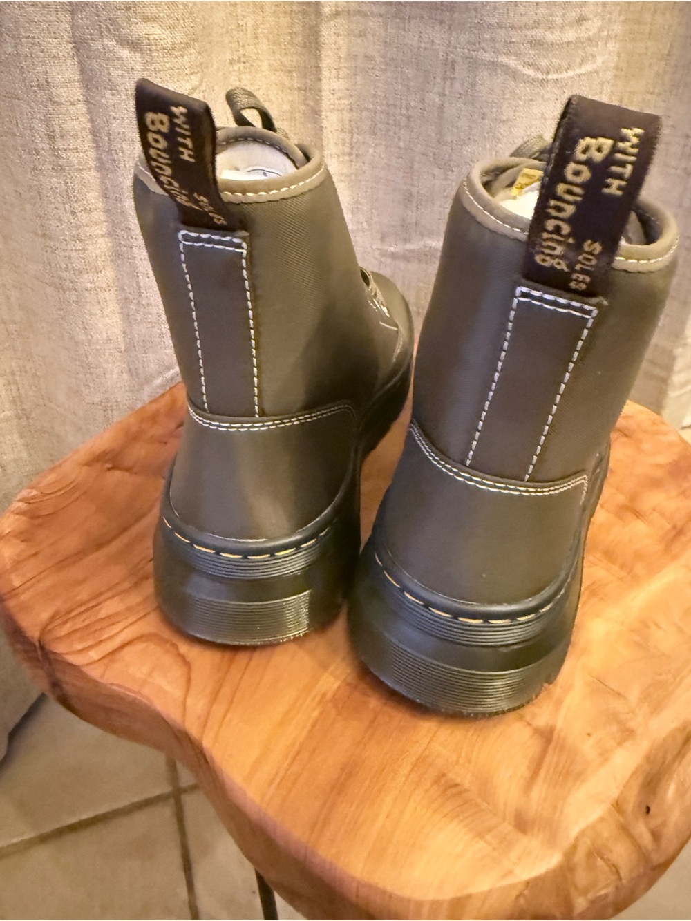 Dr. Martens Charlee Chukka Boots Olive Green NWOT Women’s US 8 EU 39 - Picture 5 of 6
